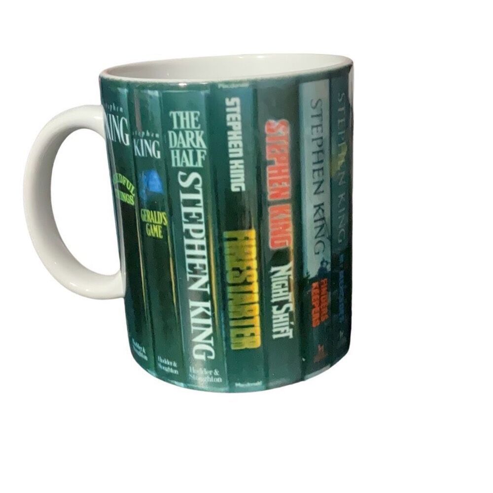 Orca Coatings Stephen King Books Coffee Mug Cup